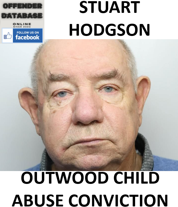 STUART HODGSON OUTWOOD CHILD ABUSE CONVICTION