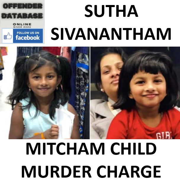 SUTHA SIVANANTHAM MITCHAM CHILD MURDER CHARGE