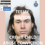 TEEJAY WALTON CREWE CHILD ABUSE CONVICTION
