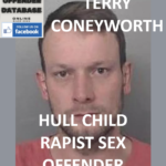 TERRY CONEYWORTH HULL CHILD RAPIST SEX OFFENDER