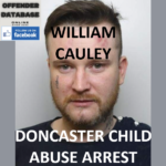 WILLIAM CAULEY DONCASTER CHILD ABUSE ARREST