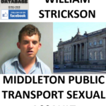WILLIAM STRICKSON MIDDLETON PUBLIC TRANSPORT SEXUAL ASSAULT