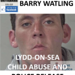 BARRY WATLING LYDD-ON-SEA CHILD ABUSE AND POLICE RELEASE