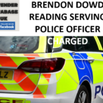 BRENDON DOWD READING SERVING POLICE OFFICER CHARGED