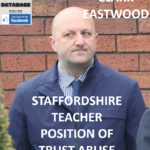 CLARK EASTWOOD STAFFORDSHIRE TEACHER POSITION OF TRUST ABUSE
