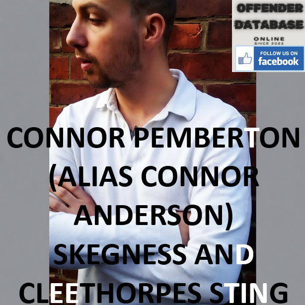 CONNOR PEMBERTON (ALIAS CONNOR ANDERSON) SKEGNESS AND CLEETHORPES STING