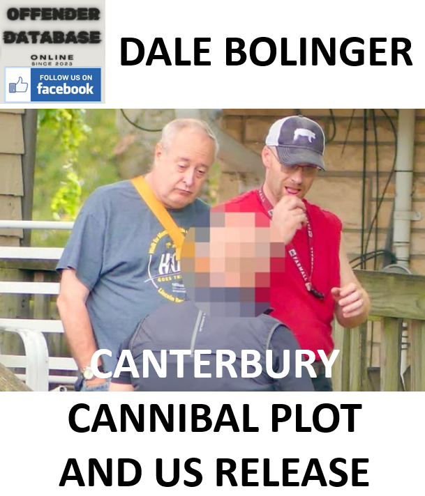 DALE BOLINGER CANTERBURY CANNIBAL PLOT AND US RELEASE