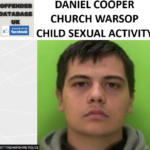 DANIEL COOPER CHURCH WARSOP SEXUAL ACTIVITY WITH CHILD