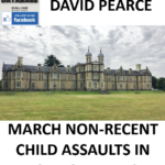 DAVID PEARCE MARCH NON-RECENT CHILD ASSAULTS IN LONDON PARKS