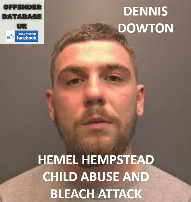 DENNIS DOWTON HEMEL HEMPSTEAD CHILD ABUSE AND BLEACH ATTACK