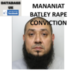 EBRAHIM MANANIAT BATLEY RAPE CONVICTION