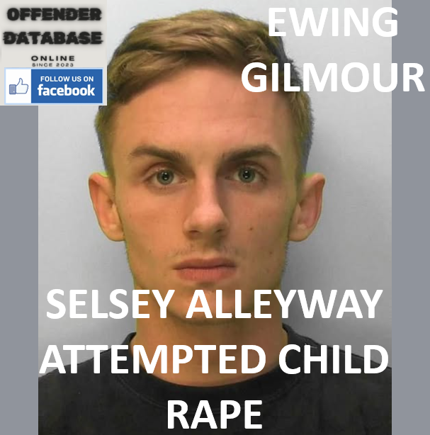 EWING GILMOUR SELSEY ALLEYWAY ATTEMPTED CHILD RAPE