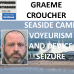 GRAEME CROUCHER SEASIDE CAMP VOYEURISM AND DEVICE SEIZURE