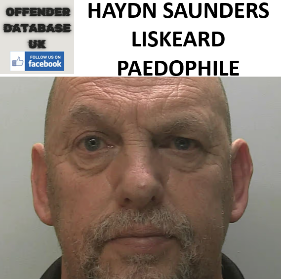 HAYDN SAUNDERS LISKEARD PAEDOPHILE INTERNET ASSAULT CONVICTION