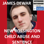 JAMES DEWAR NEW ROSSINGTON CHILD ABUSE AND SUSPENDED SENTENCE
