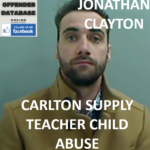 JONATHAN CLAYTON CARLTON SUPPLY TEACHER CHILD ABUSE