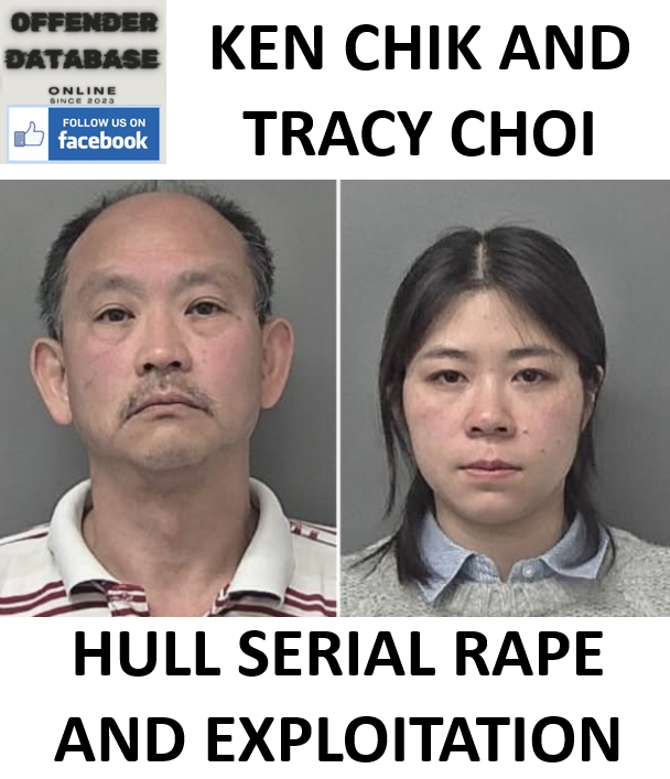 KEN CHIK AND TRACY CHOI HULL SERIAL RAPE AND EXPLOITATION
