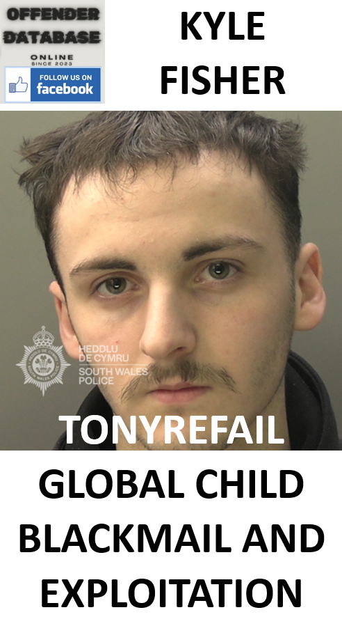KYLE FISHER TONYREFAIL GLOBAL CHILD BLACKMAIL AND EXPLOITATION
