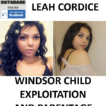 LEAH CORDICE WINDSOR CHILD EXPLOITATION AND PARENTAGE