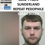 LUKE TYSON SUNDERLAND REPEAT PEDOPHILE STASH JAILED