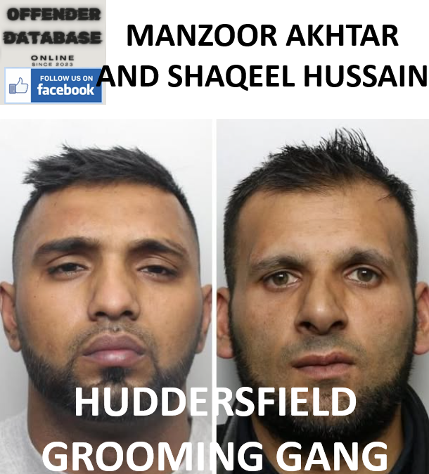 MANZOOR AKHTAR AND SHAQEEL HUSSAIN HUDDERSFIELD GROOMING GANG