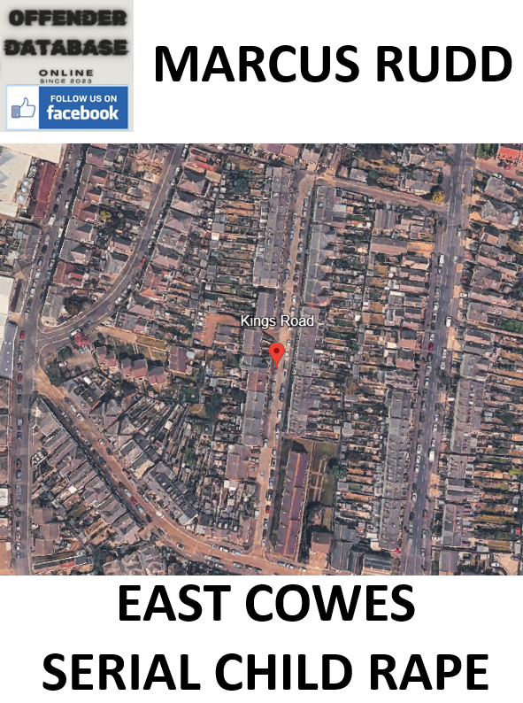 MARCUS RUDD EAST COWES SERIAL CHILD RAPE