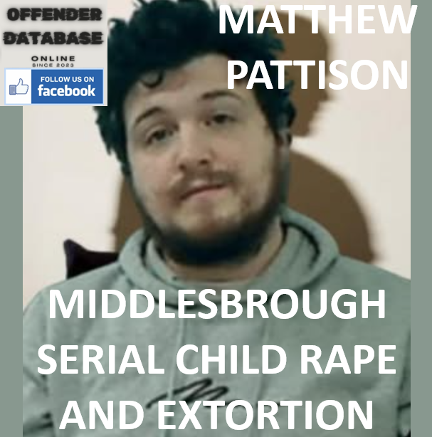 MATTHEW PATTISON MIDDLESBROUGH SERIAL CHILD RAPE AND EXTORTION