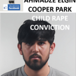 RAPUALLA AHMADZE ELGIN COOPER PARK CHILD RAPE CONVICTION