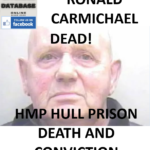RONALD CARMICHAEL HMP HULL PRISON DEATH AND CONVICTION
