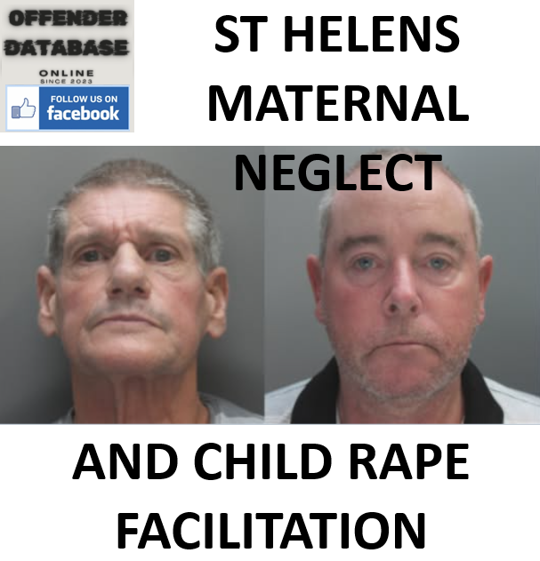 ST HELENS MATERNAL NEGLECT AND CHILD RAPE FACILITATION