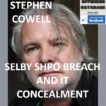 STEPHEN COWELL SELBY SHPO BREACH AND IT CONCEALMENT