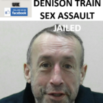 STEPHEN DENISON TRAIN SEX ASSAULT JAILED