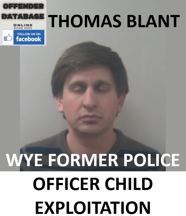 THOMAS BLANT WYE FORMER POLICE OFFICER CHILD EXPLOITATION