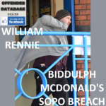 WILLIAM RENNIE BIDDULPH MCDONALD'S SOPO BREACH
