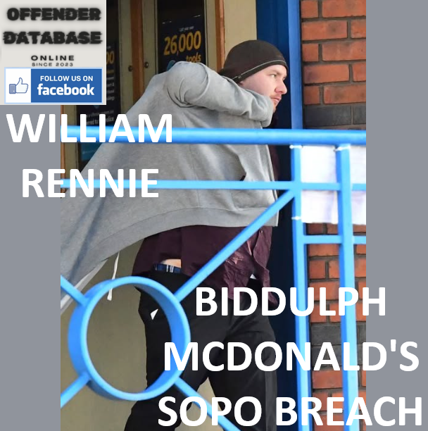 WILLIAM RENNIE BIDDULPH MCDONALD'S SOPO BREACH