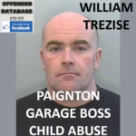 WILLIAM TREZISE PAIGNTON GARAGE BOSS CHILD ABUSE