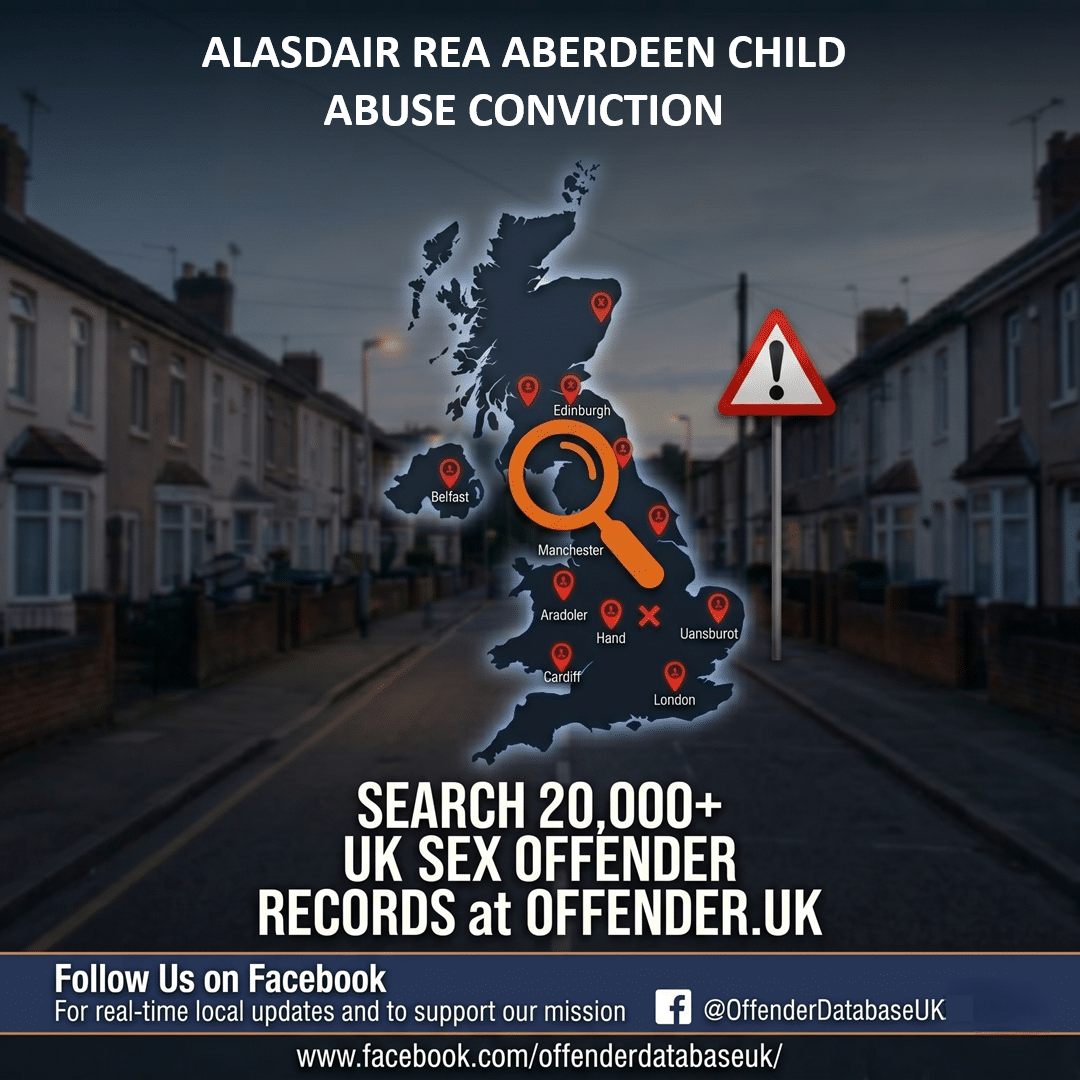 ALASDAIR REA ABERDEEN CHILD ABUSE CONVICTION