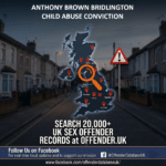 ANTHONY BROWN BRIDLINGTON LONE MINOR GROOMING AND INDECENT ASSAULT