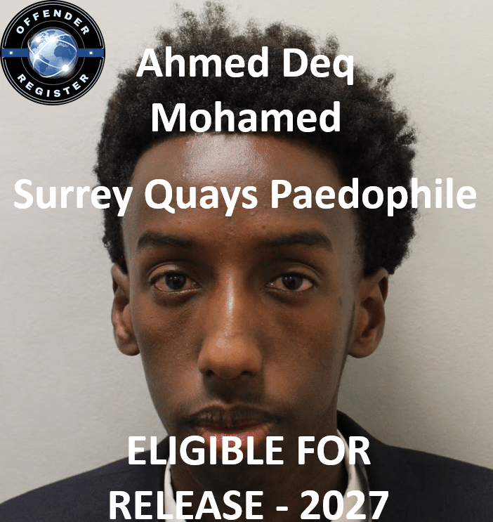 ahmed deq mohamed surrey quays paedophile