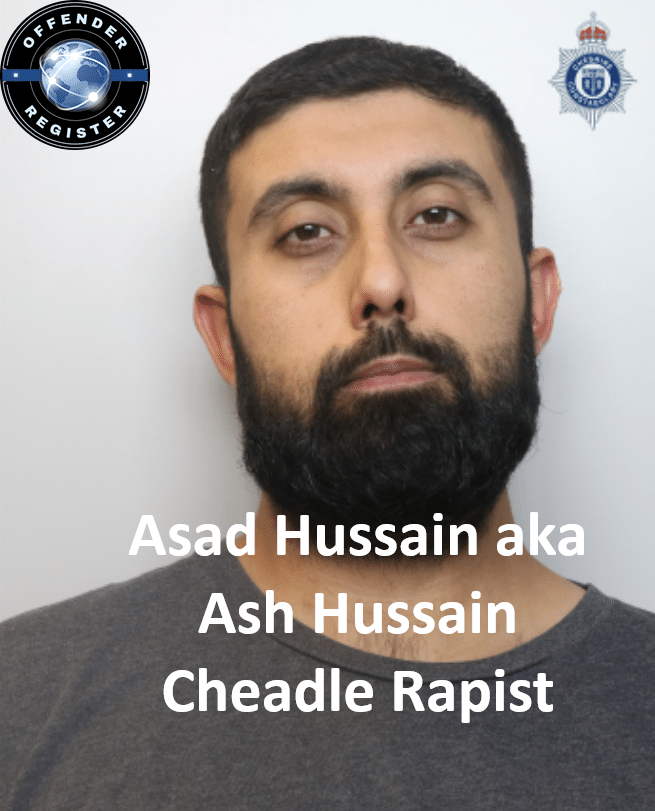 asad hussain aka ash hussain cheadle rapist asad hussain aka ash hussain cheadle rapist