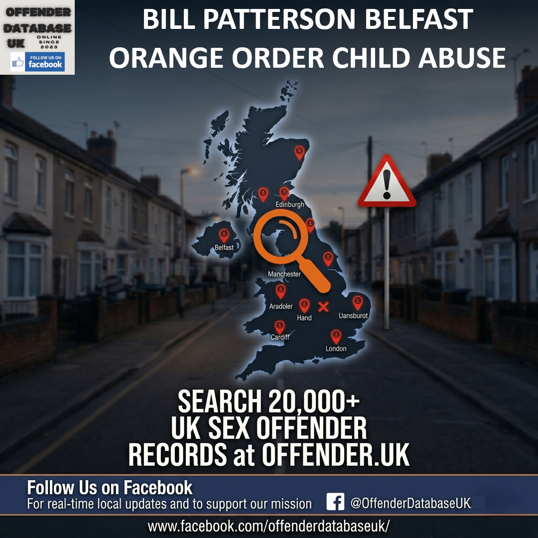 bill patterson belfast orange order child abuse