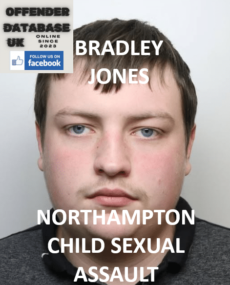 BRADLEY JONES NORTHAMPTON CHILD SEXUAL ASSAULT
