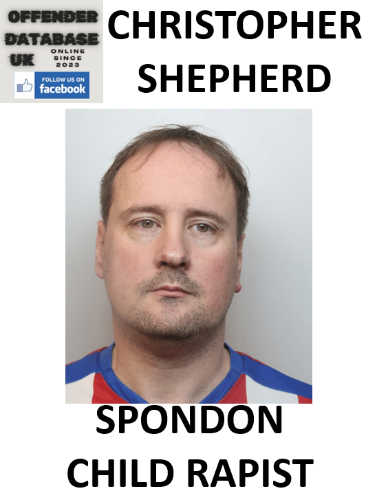 christopher shepherd spondon child rapist christopher shepherd spondon child rapist