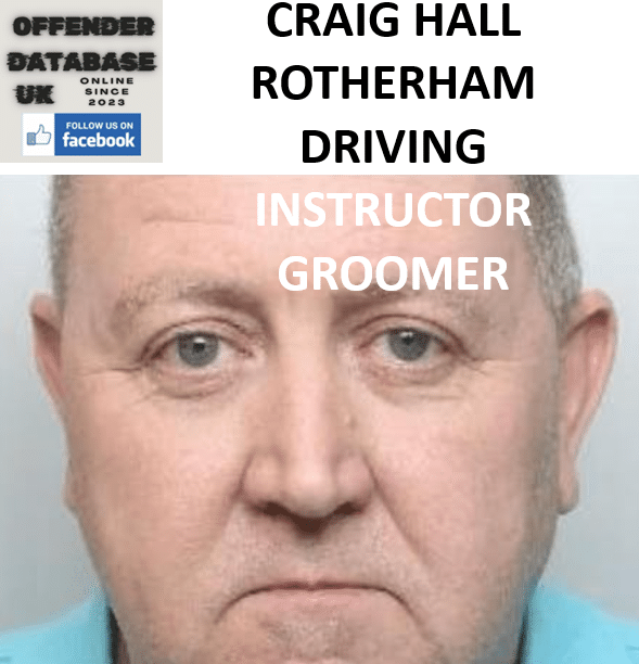 CRAIG HALL ROTHERHAM DRIVING INSTRUCTOR GROOMER