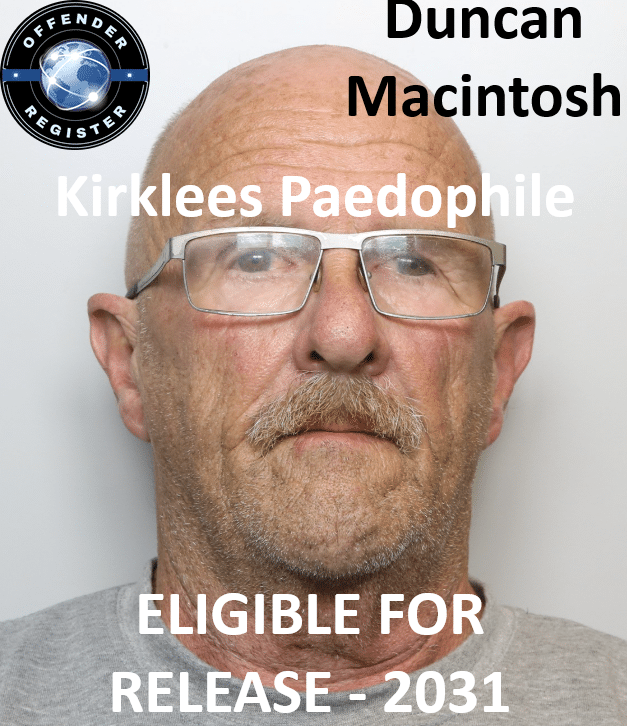 duncan macintosh kirklees paedophile sex offender