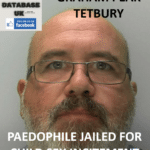 GRAHAM PEAK – TETBURY – PAEDOPHILE JAILED FOR CHILD SEX INCITEMENT