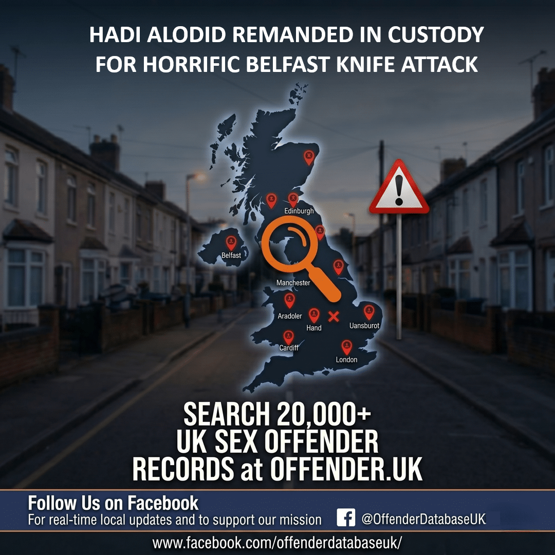 HADI ALODID REMANDED IN CUSTODY FOR HORRIFIC BELFAST KNIFE ATTACK HADI ALODID REMANDED IN CUSTODY FOR HORRIFIC BELFAST KNIFE ATTACK