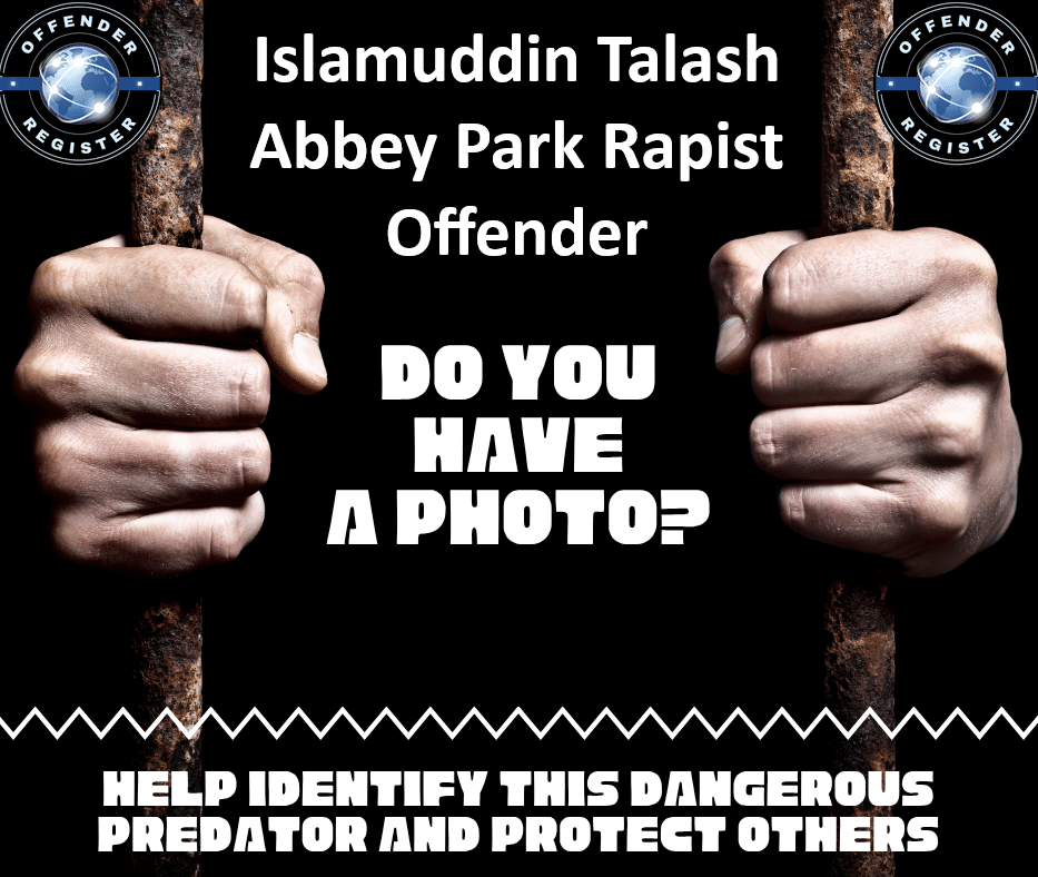 islamuddin talash abbey park rapist offender