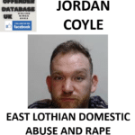 jordan coyle east lothian domestic abuse and rape