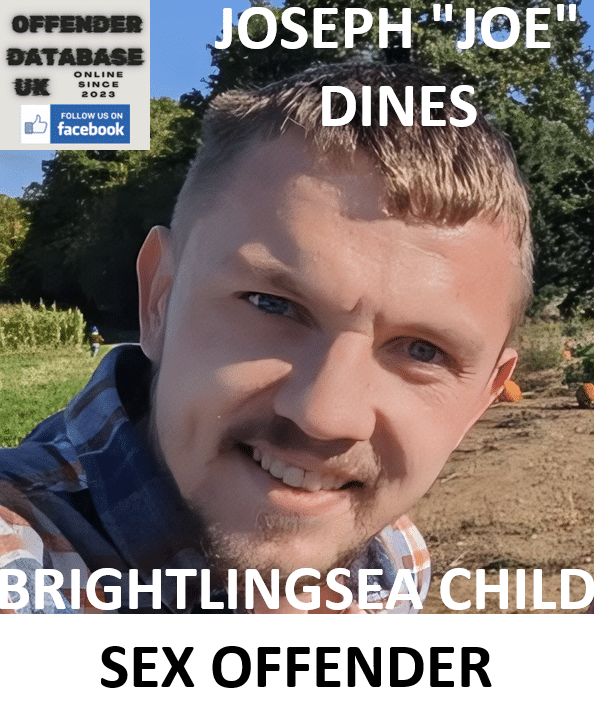 joseph joe dines brightlingsea child abuse sex offender